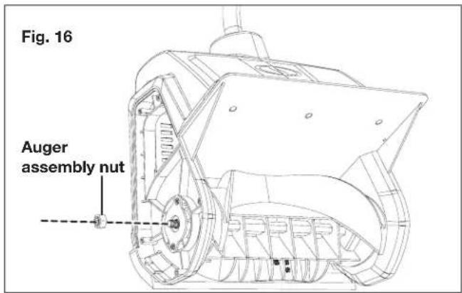 Fig. 16 Auger assembly nut