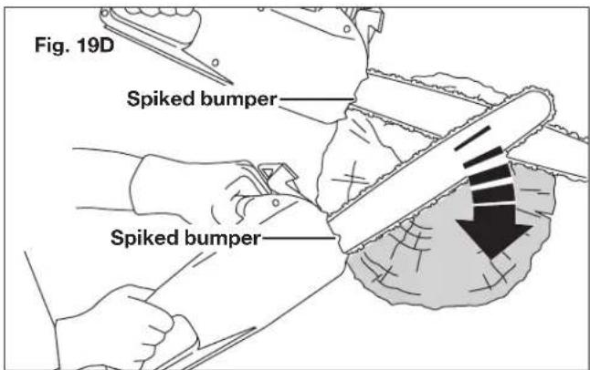 Sun Joe SWJ699E-RM - - Bucking a log - 3