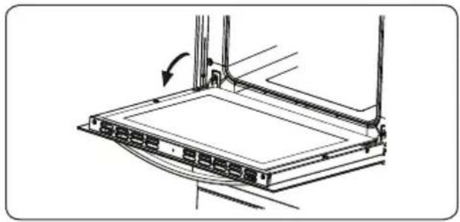 Infiniton HN-705B - Extracción de la puerta del horno - 1