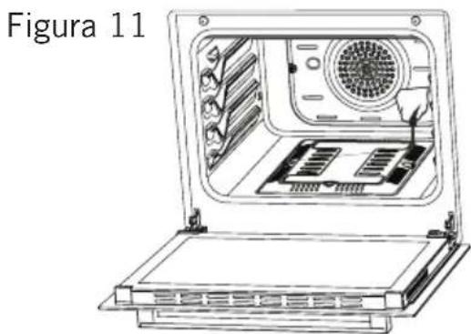 Infiniton CC58BEH - Desmontagem do queimador inferior - 1