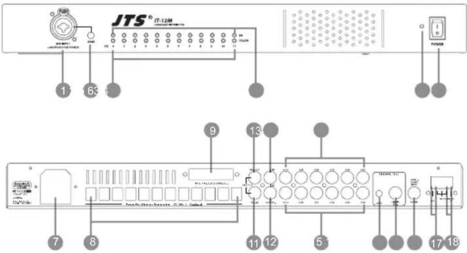 Monacor IT-12D - 2-1 Language Distributor // IT-12M - 1
