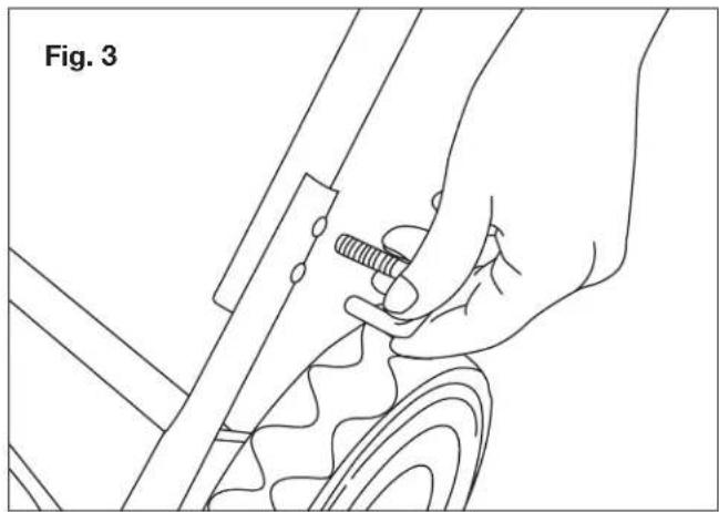 Snow Joe ION18SB-RM - Assembling the handles - 3