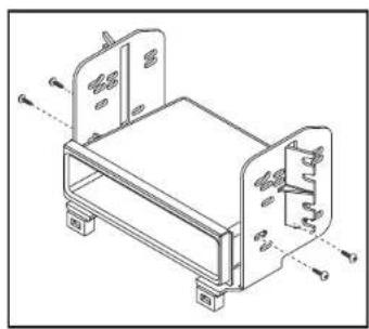 Metra DP-7363B - ISO DIN radio provision with pocket - 3