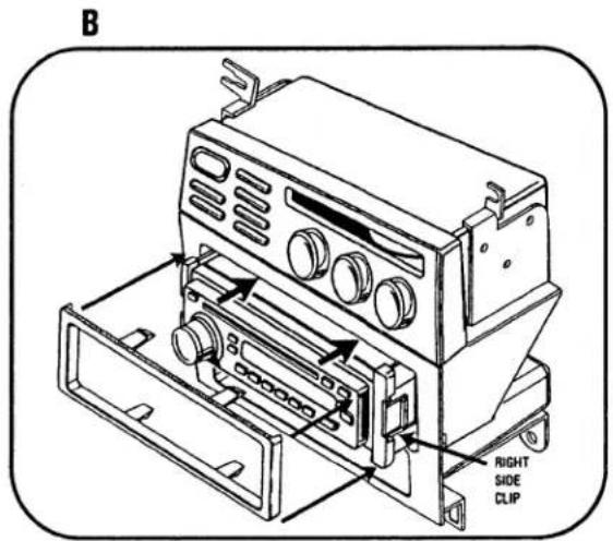 Metra 99-8154 - LEXUS GS SERIES 1993-1997 ISO MOUNT RADIO PROVISION WITH POCKET - 2