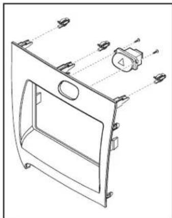 Metra 99-7356B - ISO DIN radio provision - 1
