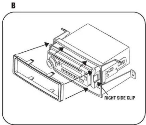 Metra 99-7861C - ISO HEAD UNIT PROVISION WITH POCKET - 2
