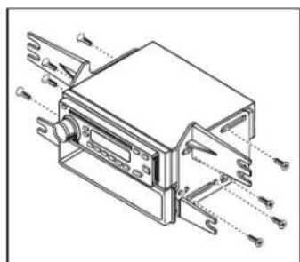 Metra 99-7346B - ISO DIN head unit provisions with pocket - 1