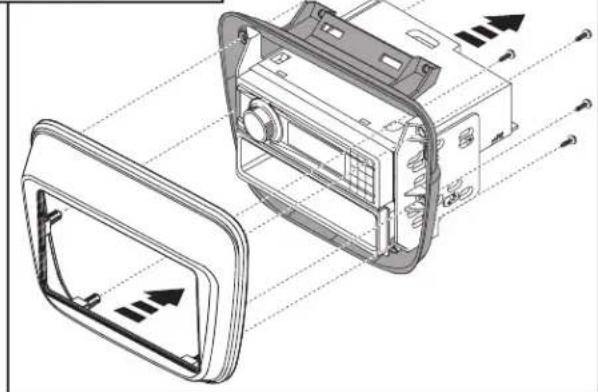 Metra 99-3019B - ISO DIN radio provision with pocket - 3