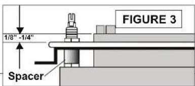 FIGURE 3 1/8" -1/4" Spacer