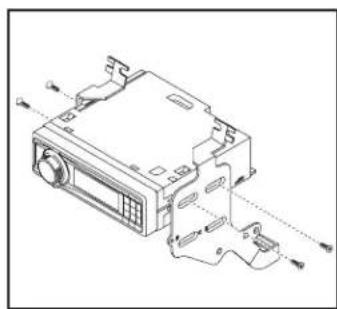 Metra 99-7628BHG - ISO DIN radio provision with pocket - 1