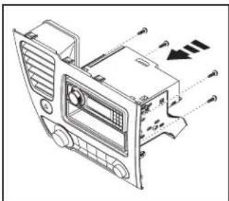Metra 99-7882B - ISO DIN radio provision with pocket - 2