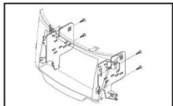Metra 99-7379HG - ISO DIN radio provision with pocket - 1