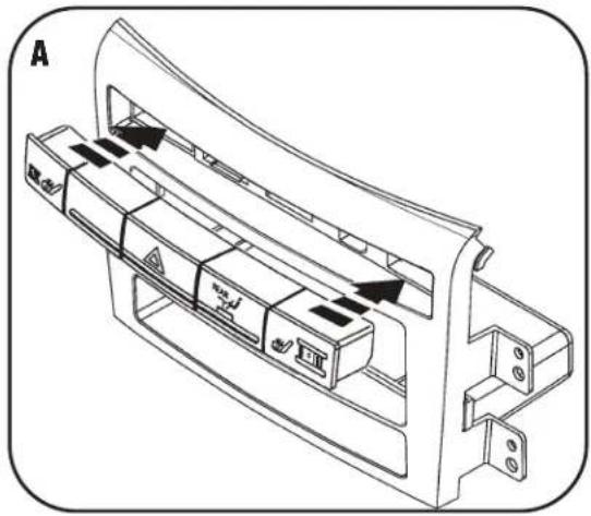 Metra 99-7331 - ISO MOUNT RADIO PROVISION - 1