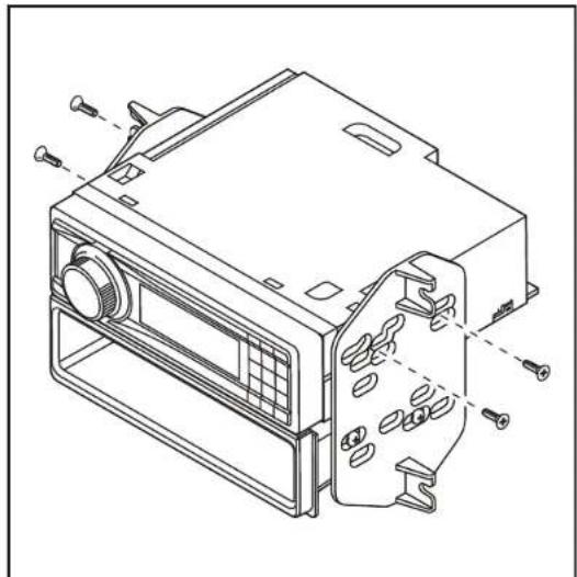 Metra 99-6545B - ISO DIN radio provision with pocket - 2