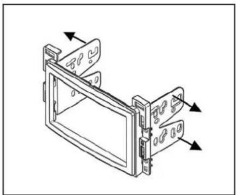Metra 99-3320 - Provisión de radio DIN ISO vertical - 1
