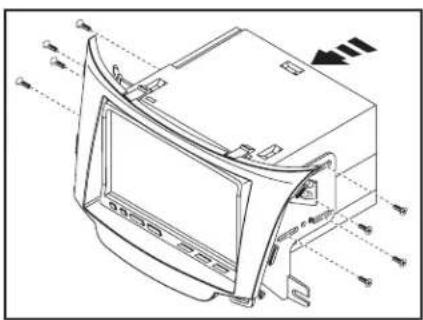 Metra 95-7357HG - ISO DDIN radio provision - 2