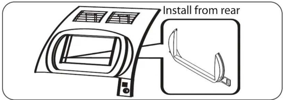 Metra 95-7418 - DOUBLE DIN HEAD UNIT PROVISION - 1