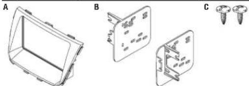 Metra 95-7355B - KIT COMPONENTS - 2