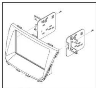 Metra 95-7355B - Double DIN radio provision - 1