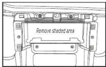 Remove shaded area