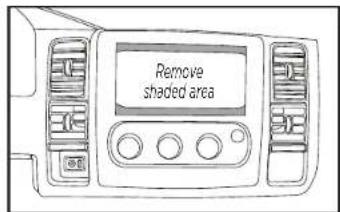 Remove shaded area