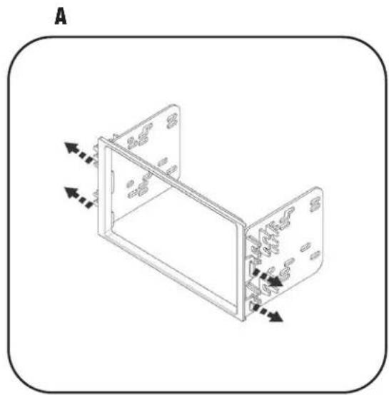 Metra 95-1003 - DOUBLE DIN / STACKED ISO DIN HEAD UNIT PROVISION - 1