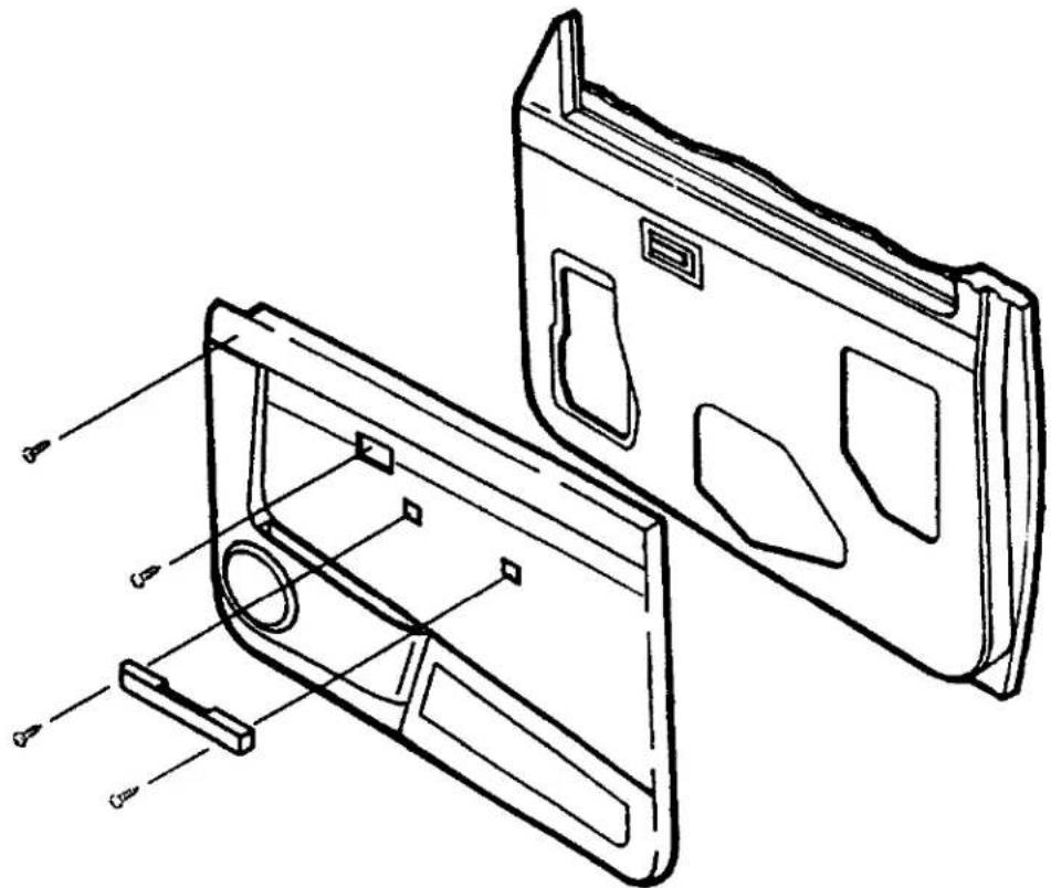 Metra 82-8140 - DOOR PANEL DISASSEMBLY - 1