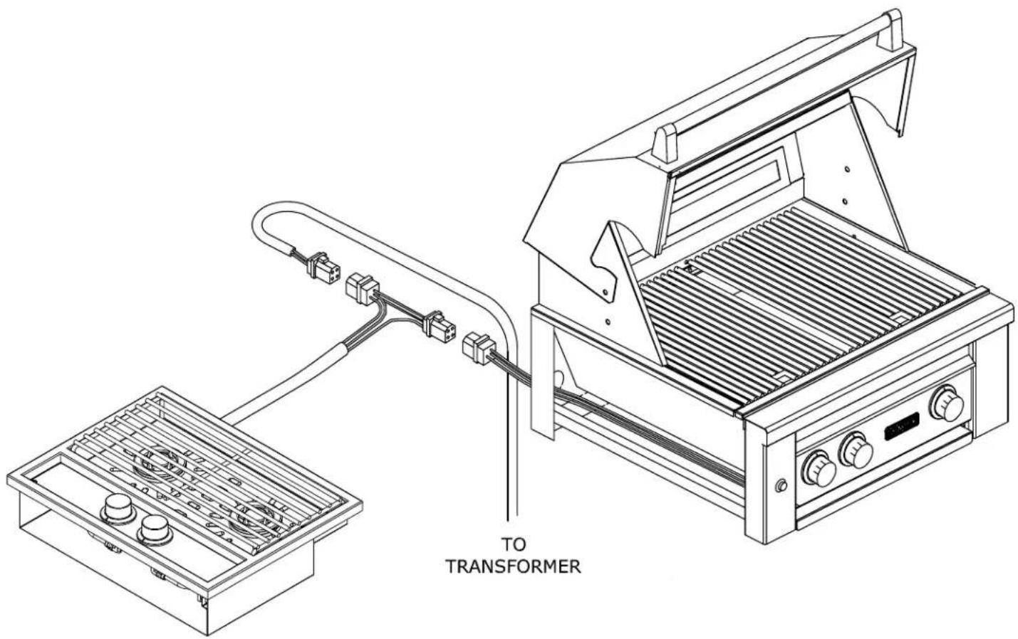 Sedona LSB502LP - SIDE BURNER SCHEMATICS ...continued - 1