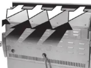 Sedona L700FR-LP - WIND HITTING GRILL - 1