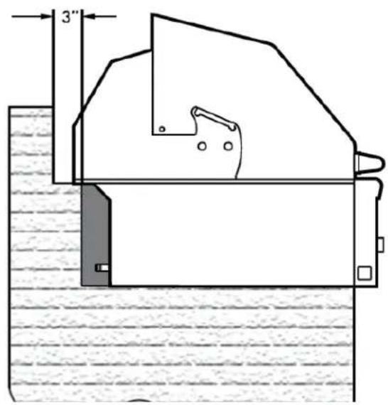 Sedona L500PSFR NG - REAR HOOD CLEARANCE - 1