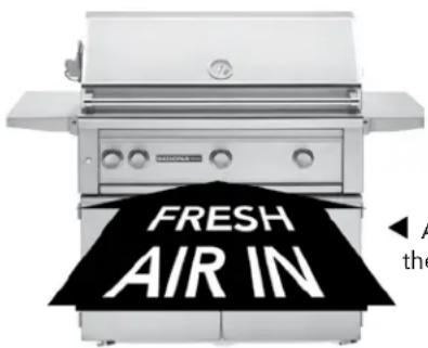 Sedona L700PSF LP - GRILLING IN WINDY CONDITIONS - 1