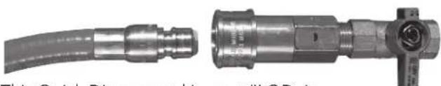 Sedona L600F-LP - GAS CONNECTIONS... continued - 1