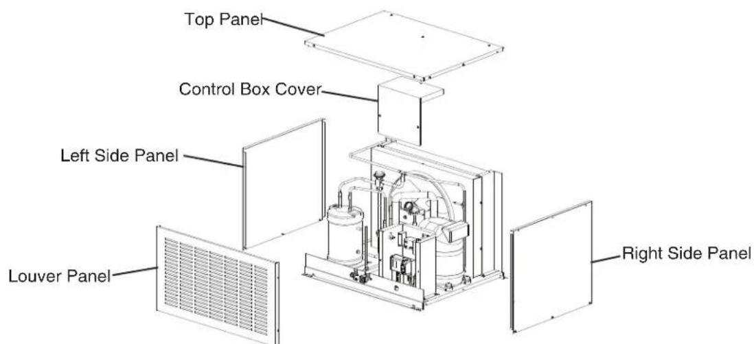 Hoshizaki FS-1022MLH-C - Remote Condensing Unit - 1