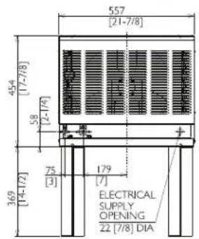 Hoshizaki FD-650MRH-C - Remote Condenser Unit URC-5F (use with FD-650MRJ-C) - 2