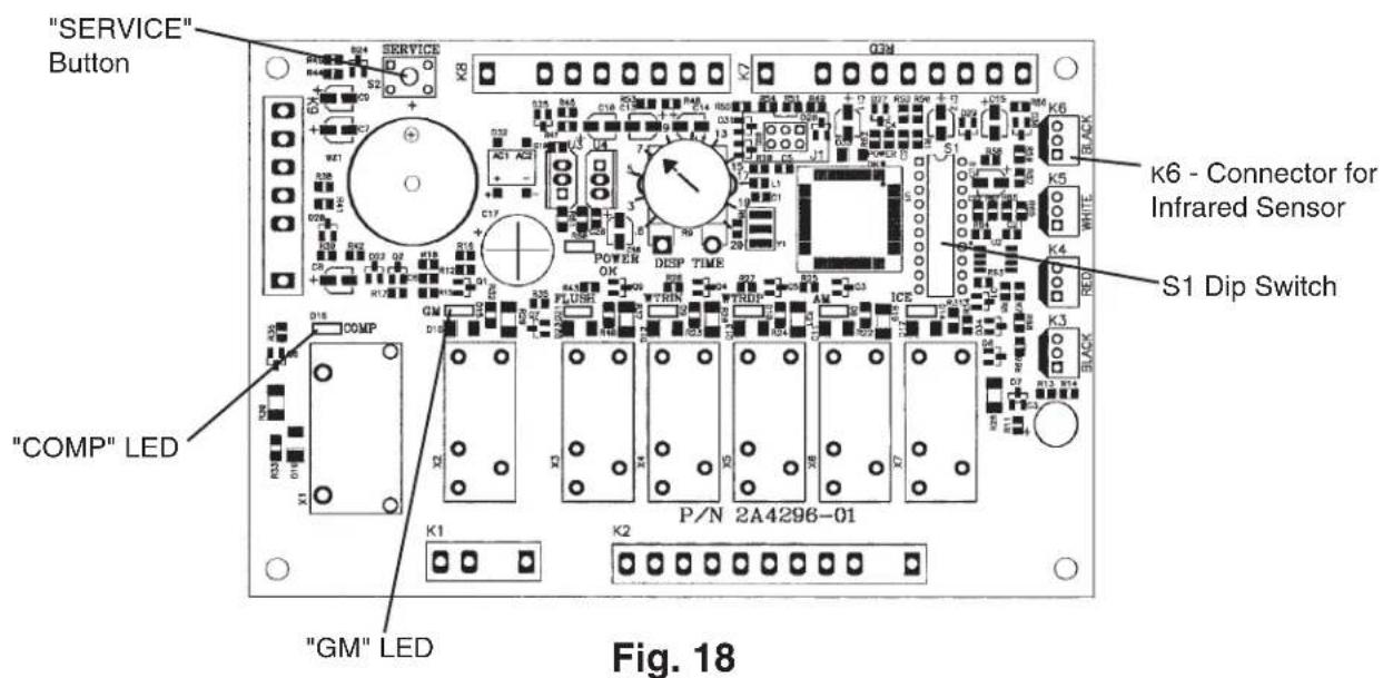Hoshizaki FD-650MRH-C - Infrared Sensor Check - 1