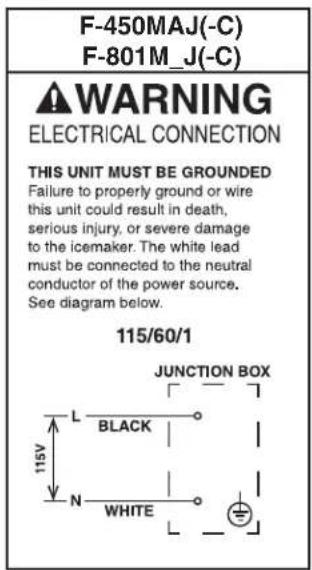 Hoshizaki FD-650MRH-C - NOTICE - 1