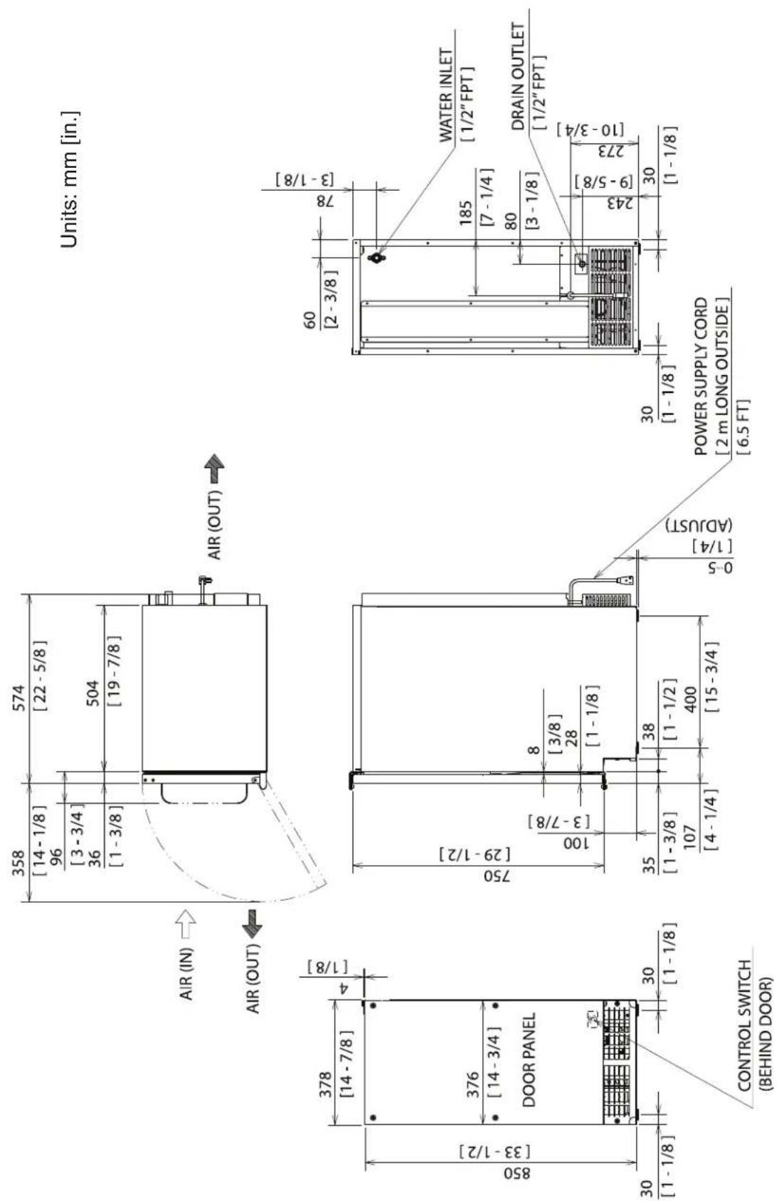 Hoshizaki AM-50BAE-ADDS - AM-50BAJ - 2