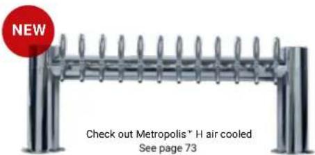 NEW Check out Metropolis® H air cooled See page 73