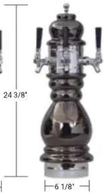 24 3/8" 6 1/8"