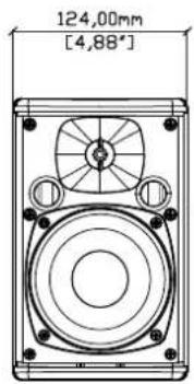 Martin Audio Adorn A40T - Technical Drawings - 4