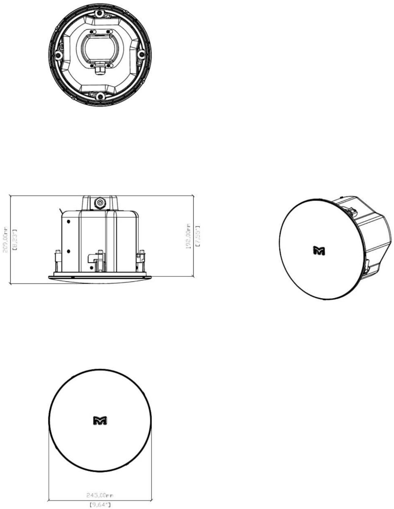 Martin Audio Adorn A40T - Technical Drawings - 13