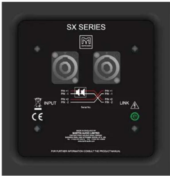 Martin Audio SXF115 - Connections - 1