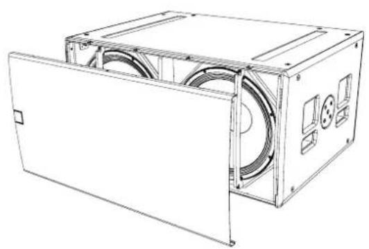 Martin Audio SXF115 - Transit Covers - 3