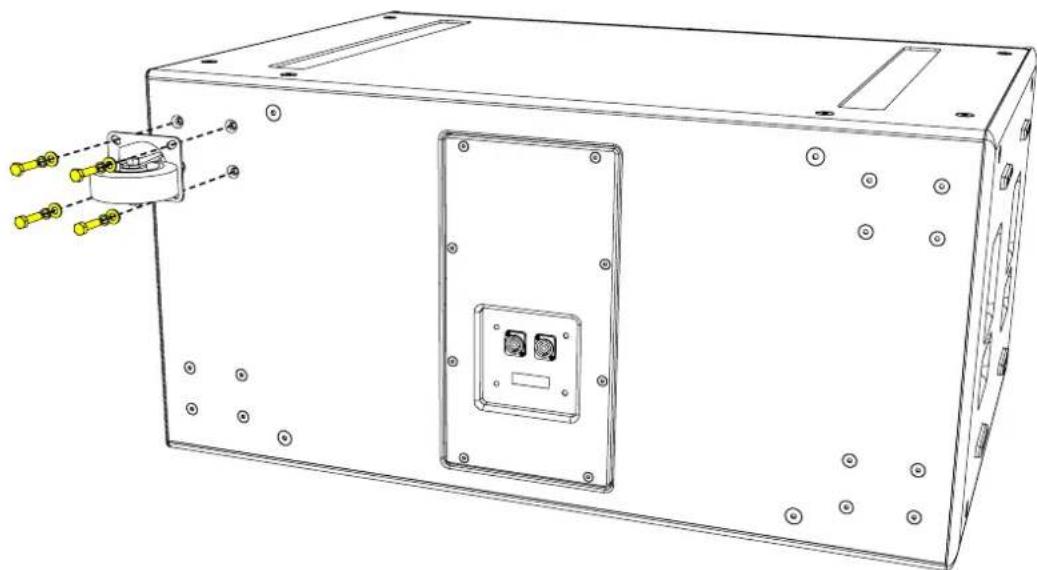 Martin Audio SXF115 - Castors - 2