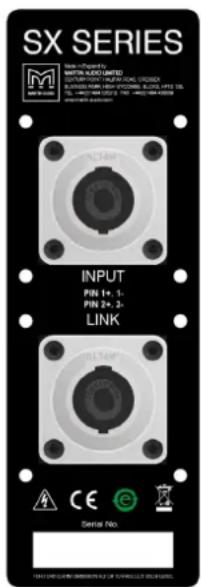 Martin Audio SXF115 - Connections - 1