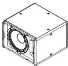 Martin Audio SXF115 - Technical Drawing - 2
