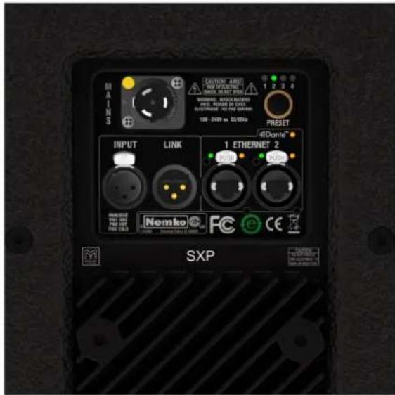 Martin Audio SXF115 - Connections - 1