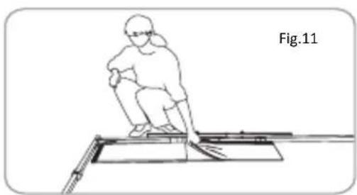 Elite Screens TX-PF50S20 - Frame Assembly and Screen Material Attachment - 9