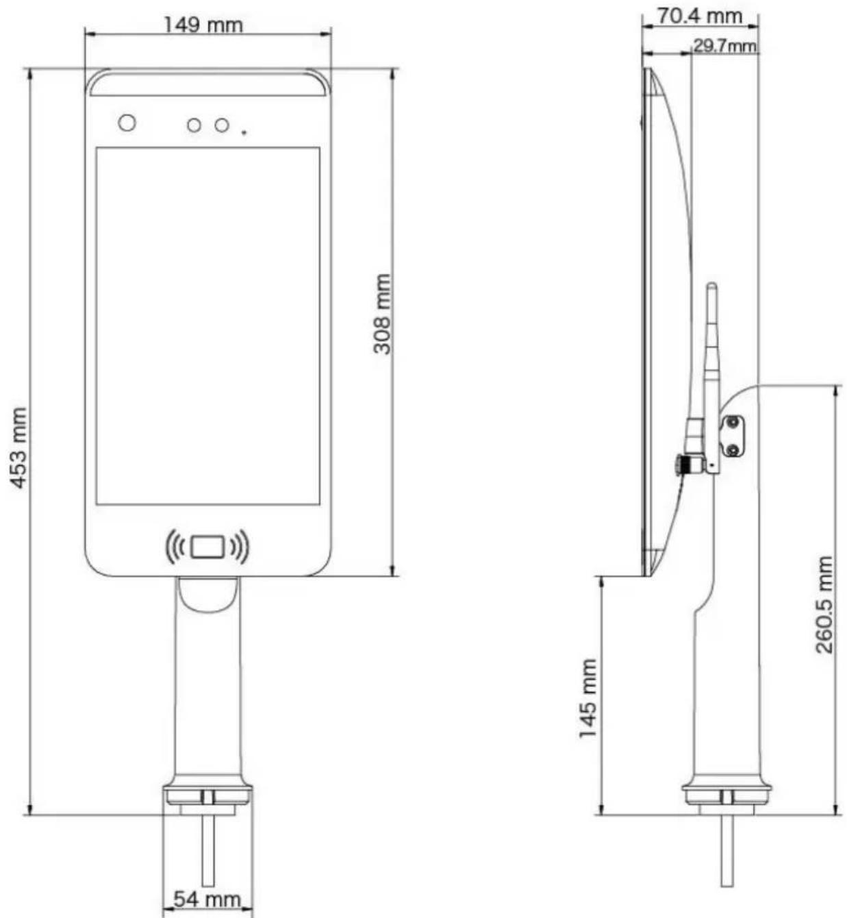 Mach Power AC-DACWT-026 - Smart Face Recognition Device (Type G) - 1