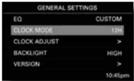 MB QUART MBQX-STG2-RAD-1 - SETTINGS Menu - 2